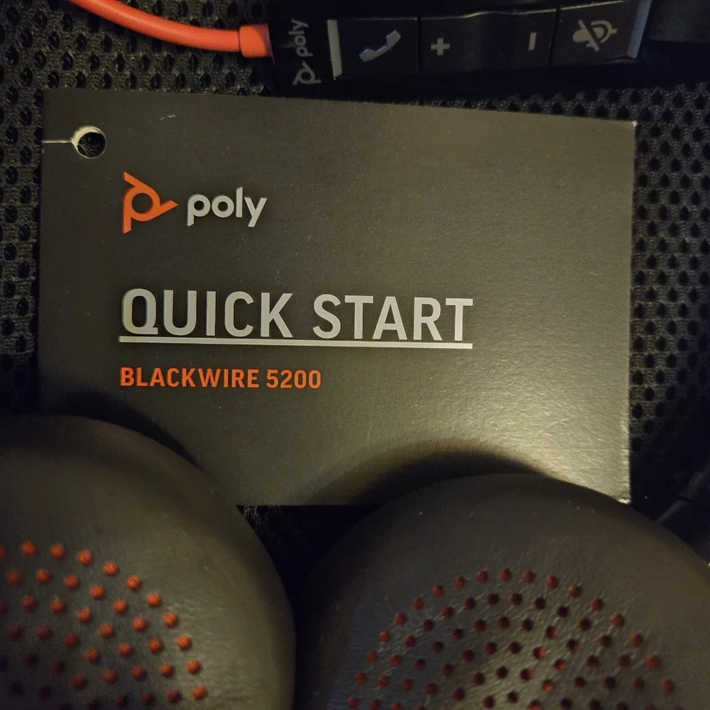 NEW Poly Headset - Picture 5 of 5